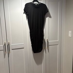 Athleta Topanga Black Mini Dress
